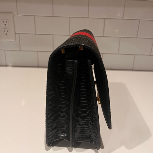 Burberry Embossed Leather Crossbody - Picture 3 of 16